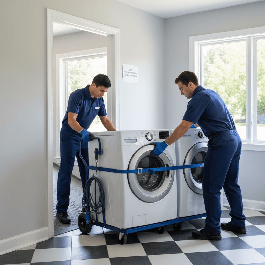 Washers and dryers removal