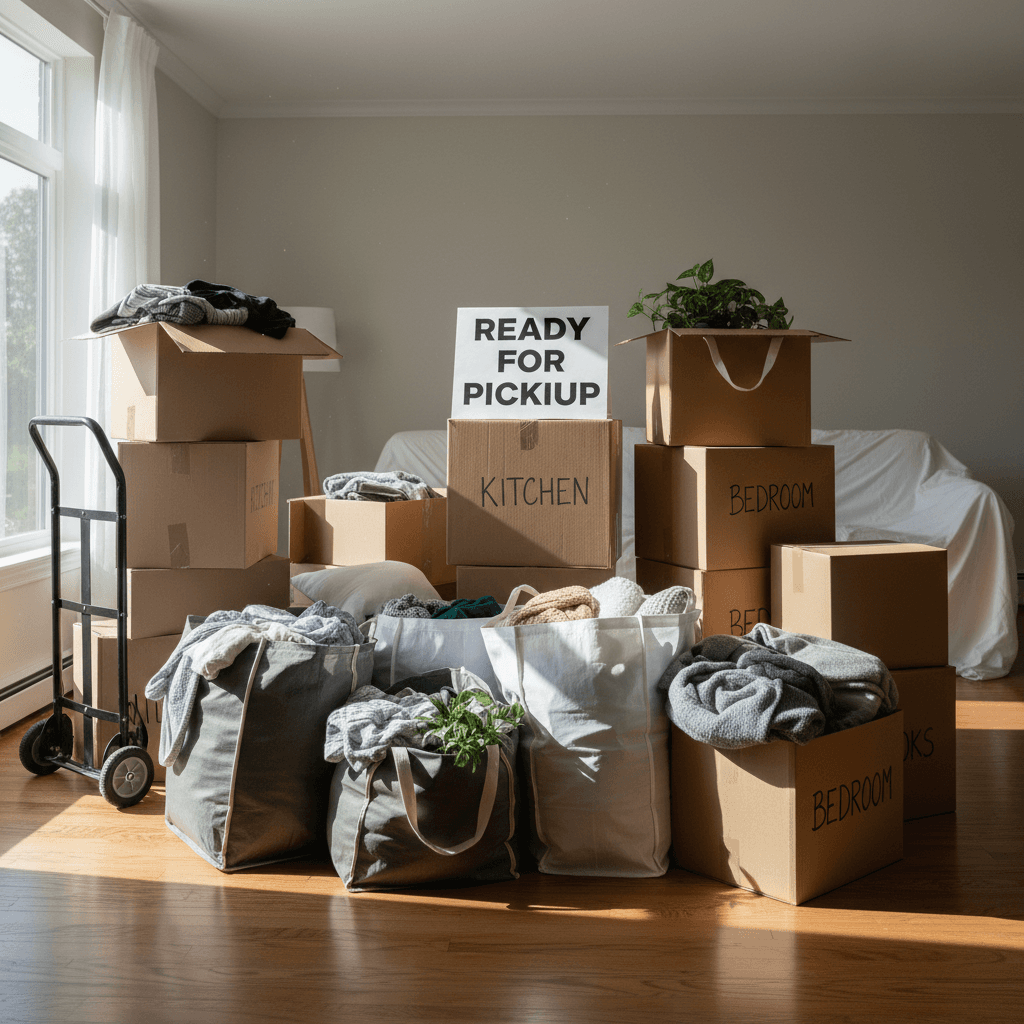 Gather and pack items