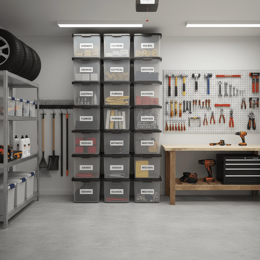 Garage and storage
