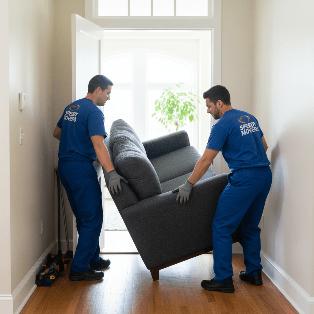 Large furniture pieces removal