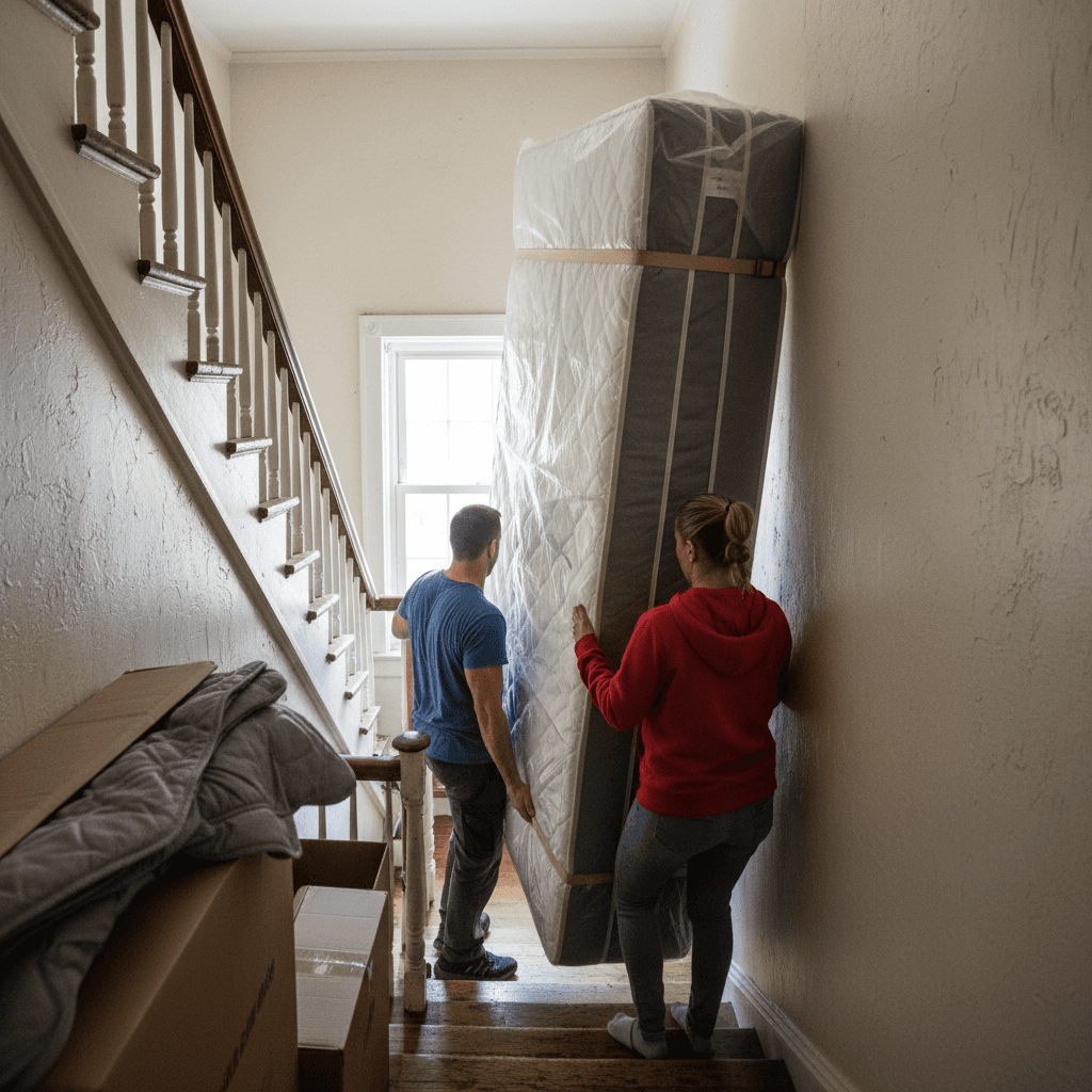 Mattresses and box springs removal